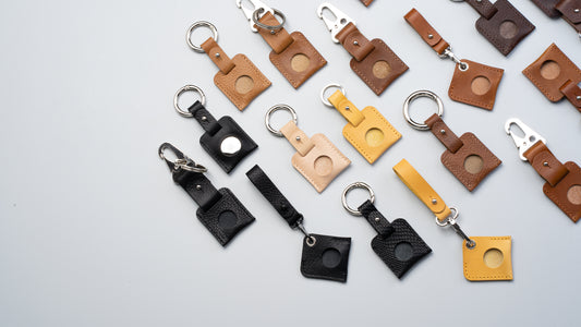 leather airtag accessories
