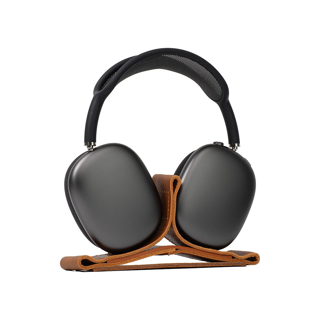 Leather Stand for AirPods Max (Tan)