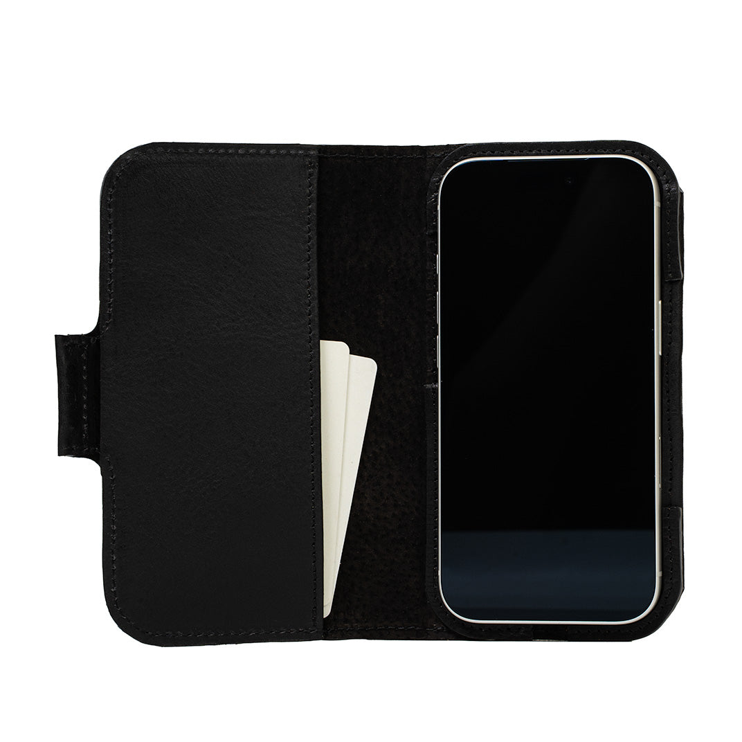 iPhone 17 Series Leather Folio Case Wallet with MagSafe - Classic 5.0 (Pre-Order)