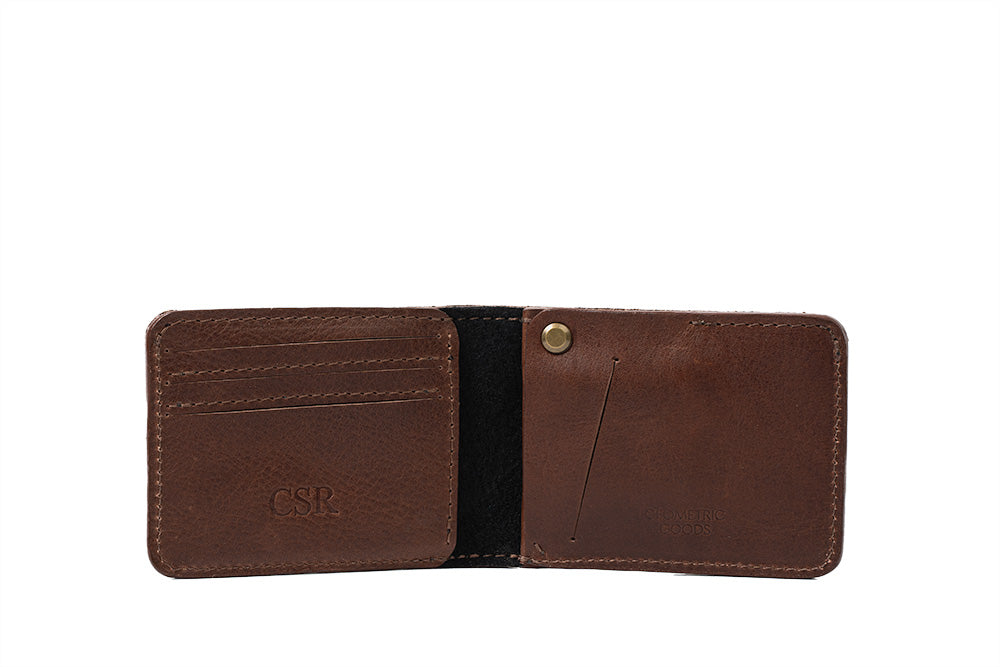 AirTag wallet dollar bill personalized