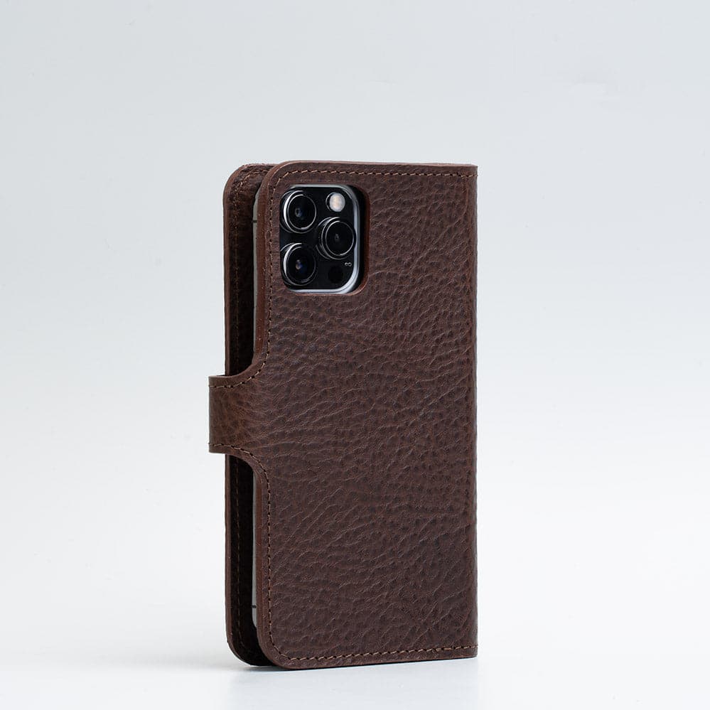 chocolate brown iphone 12 pro max folio