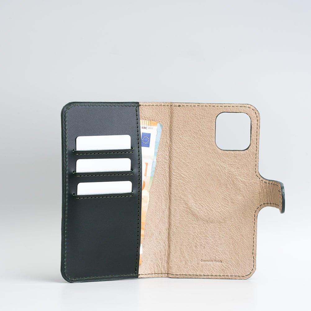 forest green iphone 12 mini folio