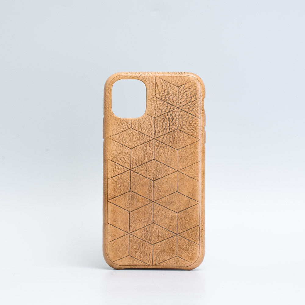 Leather iPhone 11 cases - SALE - Geometric Goods