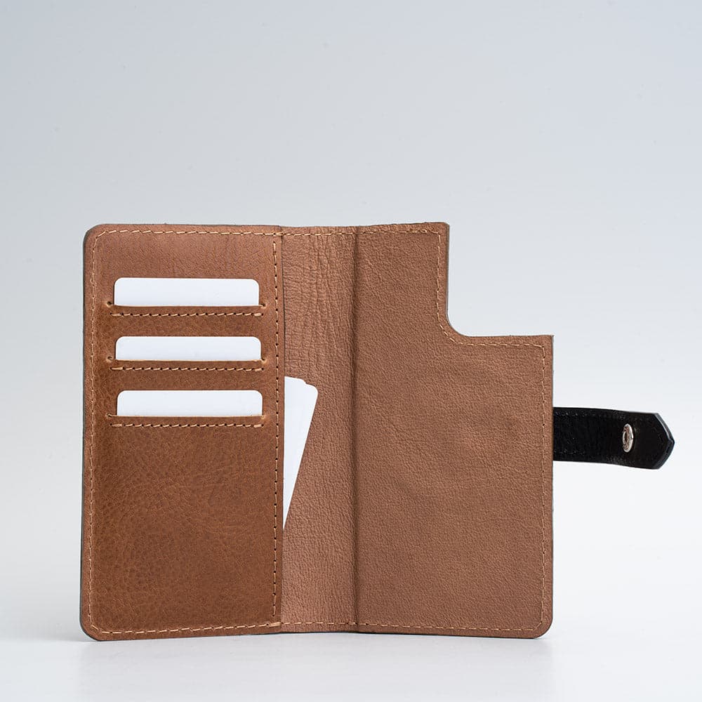 Leather folio wallet with Magsafe 2.0 - SALE - Geometric Goods