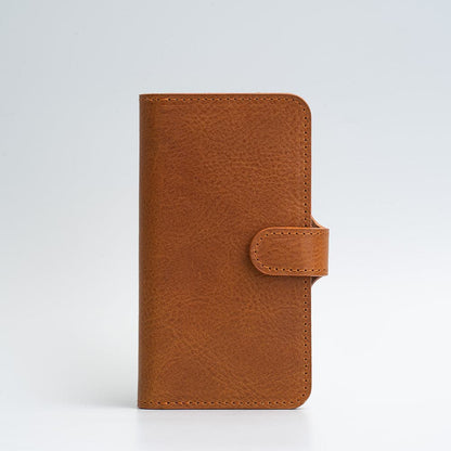 iPhone 12/13 series Full-Grain Leather Folio Wallet with Magsafe vol. 4.0 - Geometric Goods