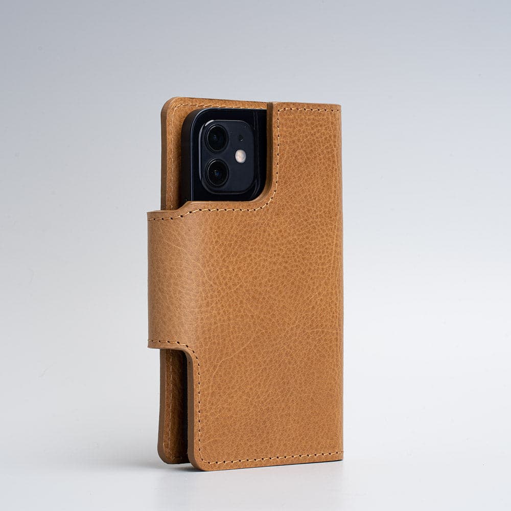 Leather folio wallet with Magsafe 1.0 - SALE - Geometric Goods