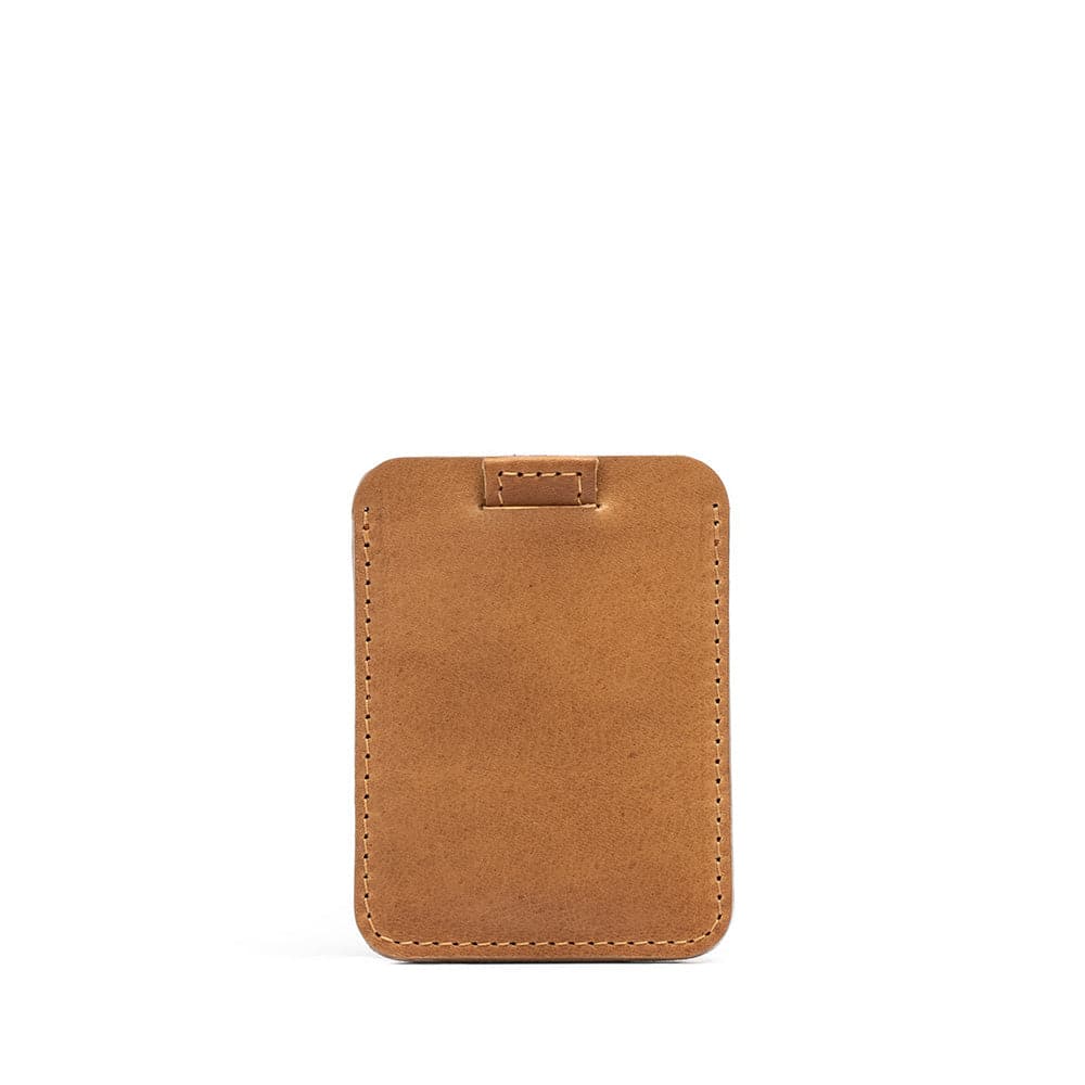 Leather MagSafe Wallet for Up to 6 Cards by Geometric Goods Camel