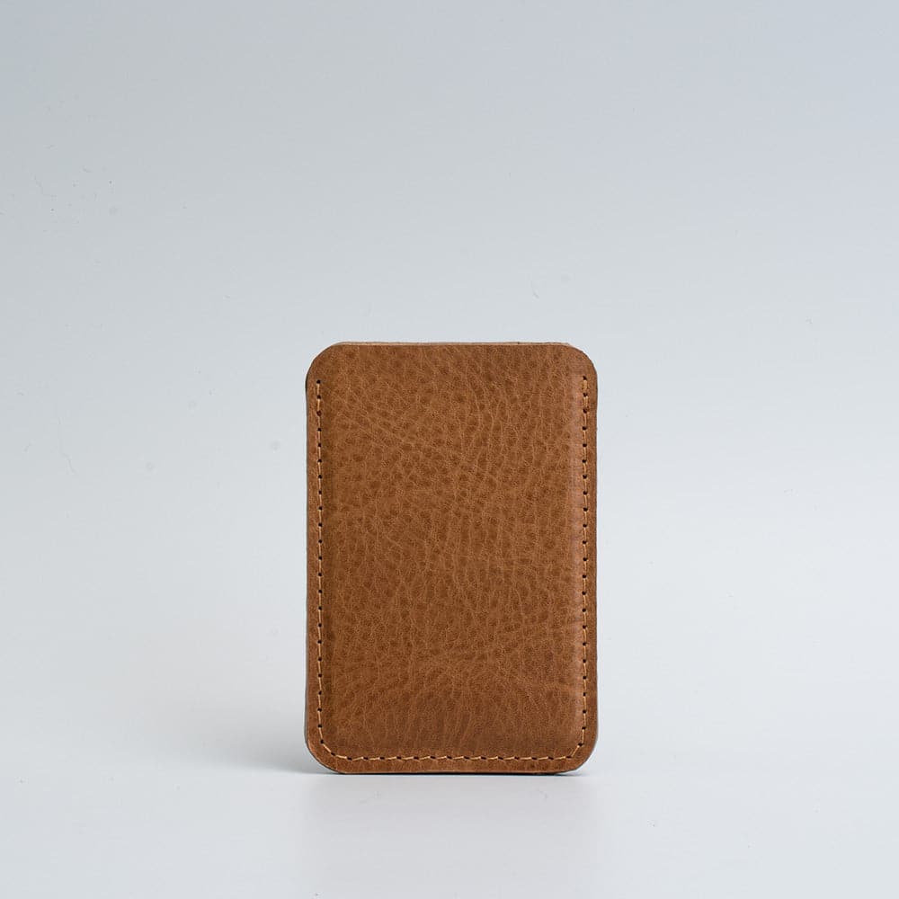 light browm magsafe wallet