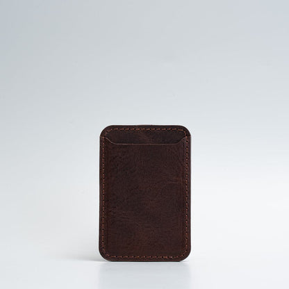 mahogany magsafe wallet
