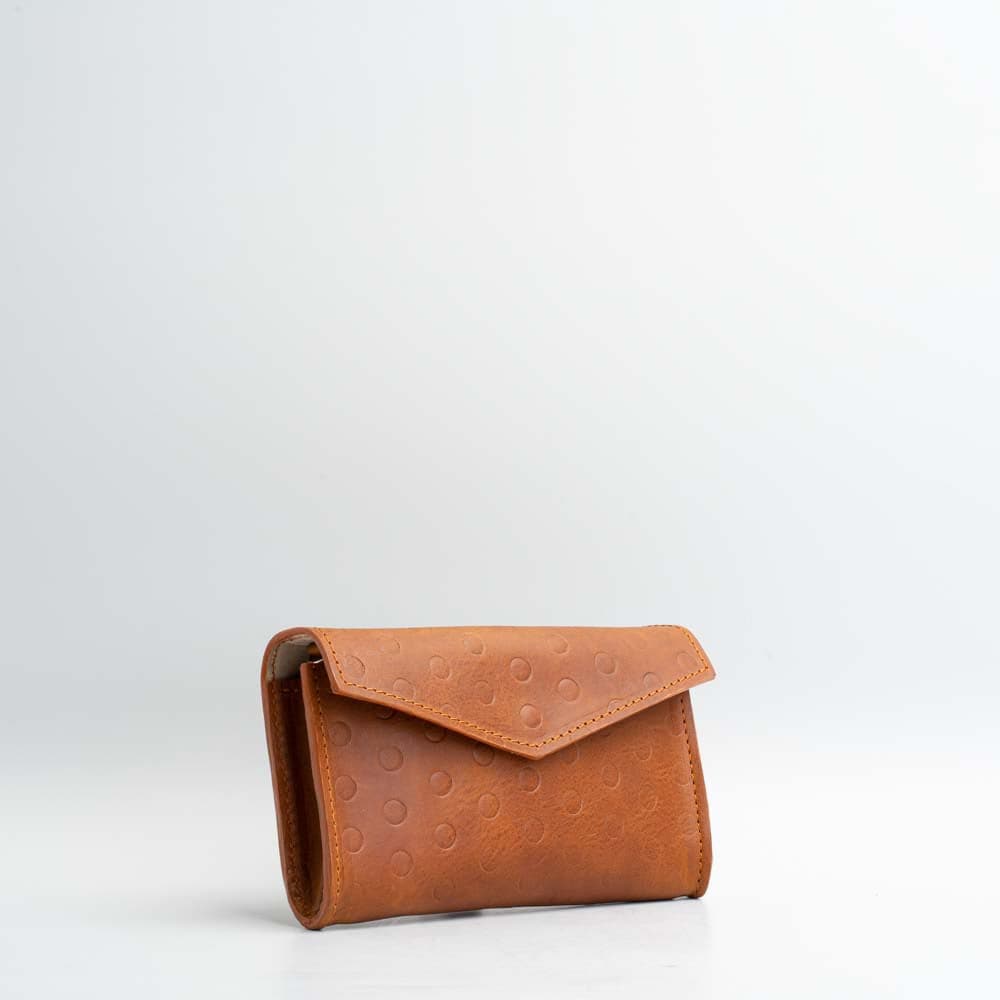 tan leather waist bag