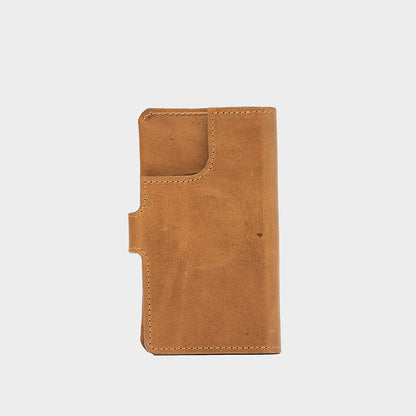 Leather iPhone folio wallet with Magsafe - The Minimalist 2.1 - SALE