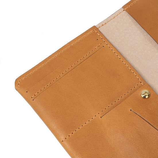 Leather AirTag Passport Holder Secure Your Essentials in Style