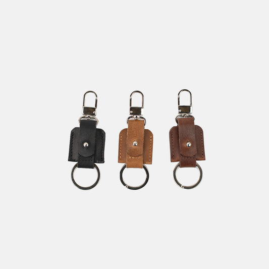 AirTag Keychains Gift Set: Snap Hook & Keyring