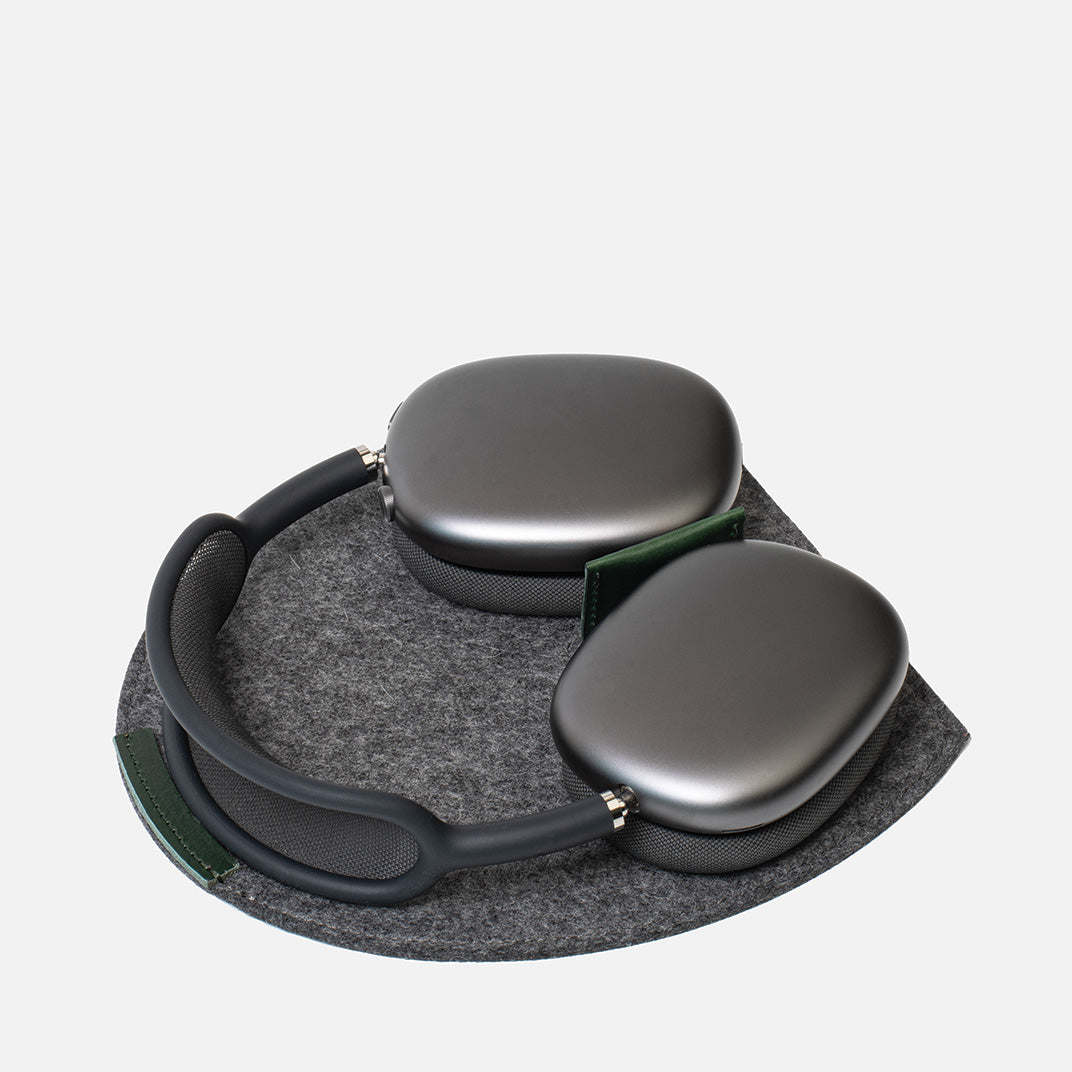 AirPods Max Rest Station 2.0 – Wool Felt Stand with Low-Power Mode
