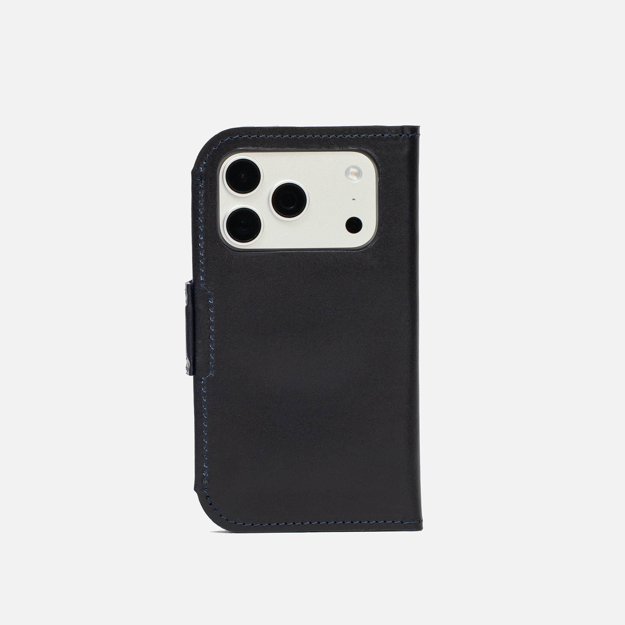 Leather Folio for iPhone 17 Series - MagSafe Wallet Case | Classic