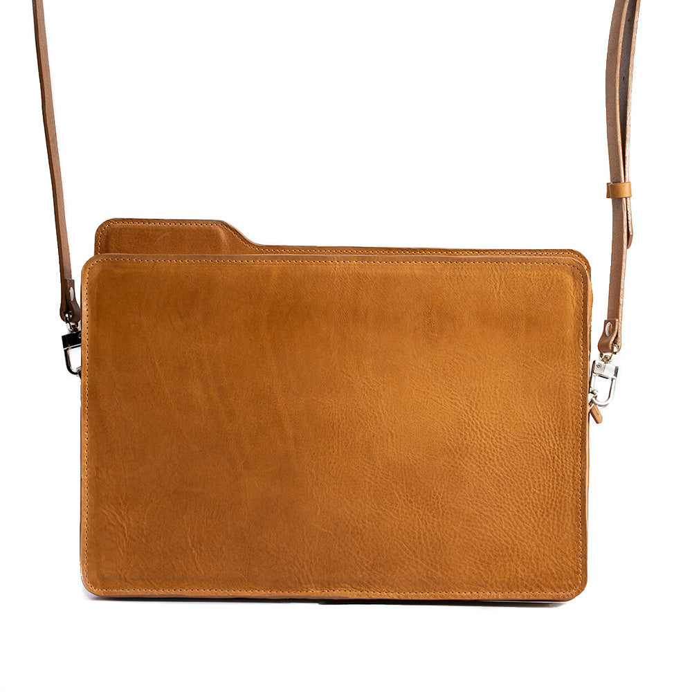 designer leather bag for MacBook The File
