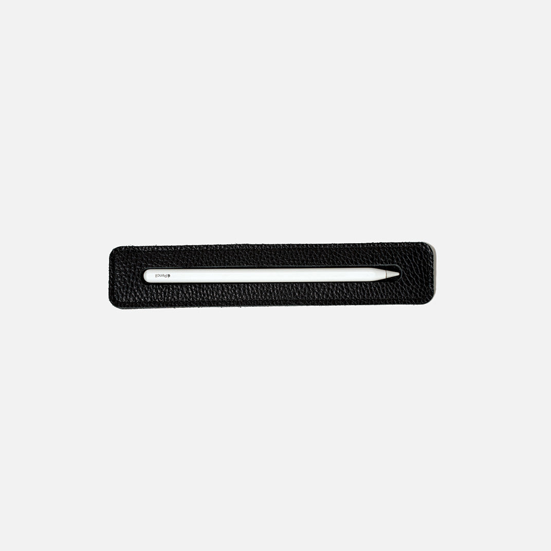 Leather tray for Apple Pencil Pro by expertly handcrafted by Geometric Goods