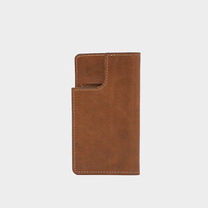 iPhone 12 Pro Max Leather Folio Case - The Minimalist 1.2