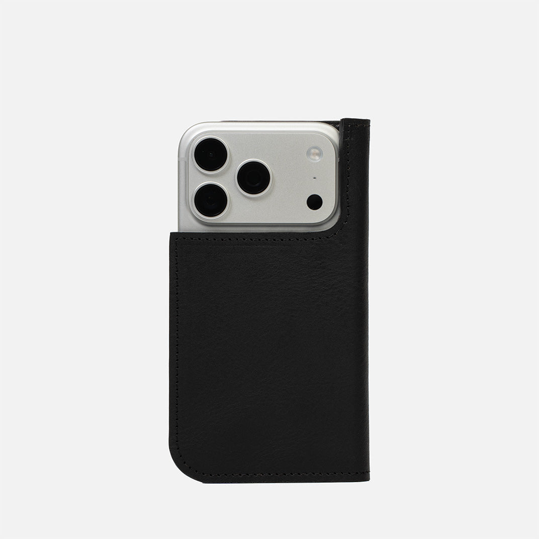 The Minimalist 1.0 leather folio wallet case for iPhone 18 Pro and Pro Max