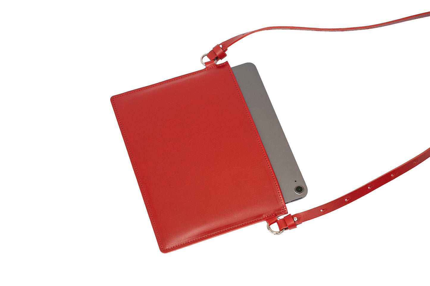 Slim leather sleeve for iPad