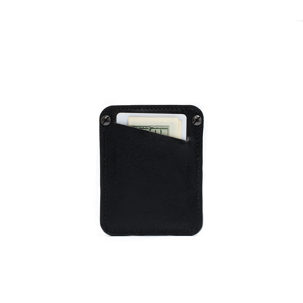 Nomad Card for AirTag wallet tracking is credit-card size and