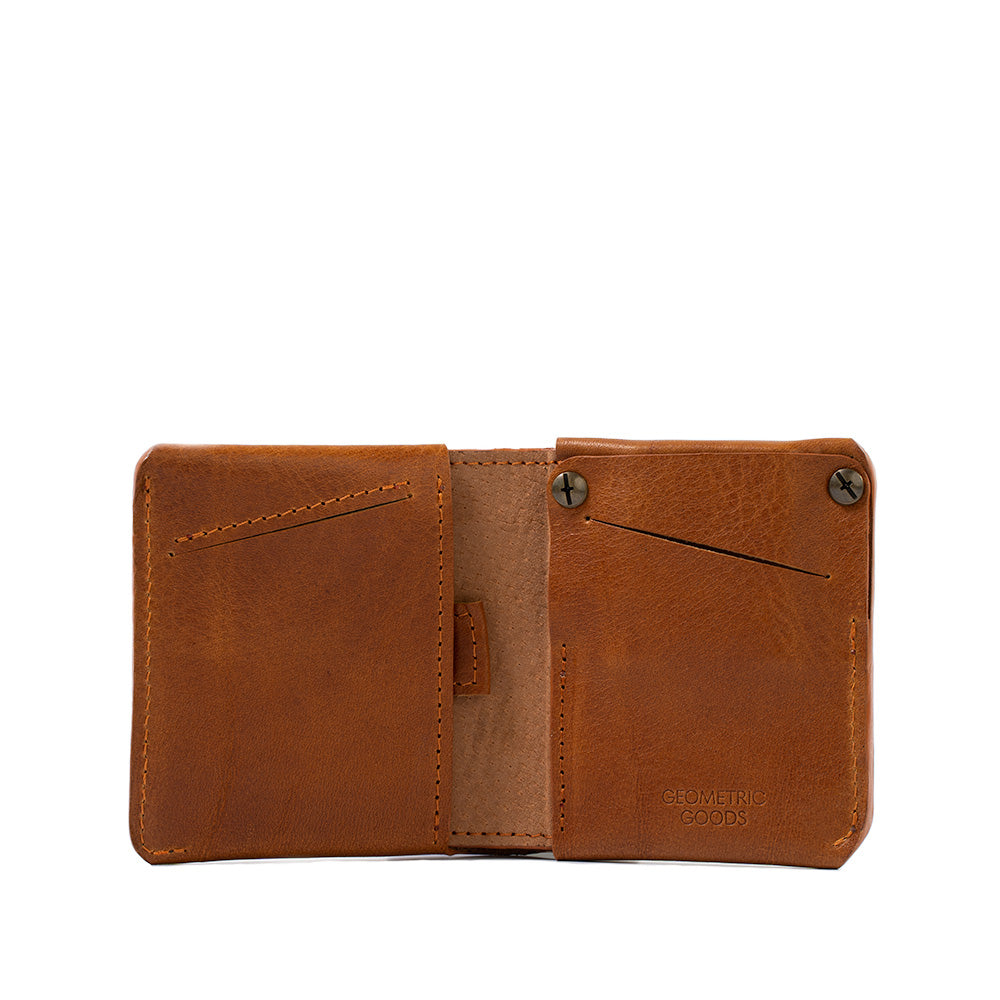the best mens air tag wallet in tan color Leather billfold wallet 2.1 compatible with AirTag