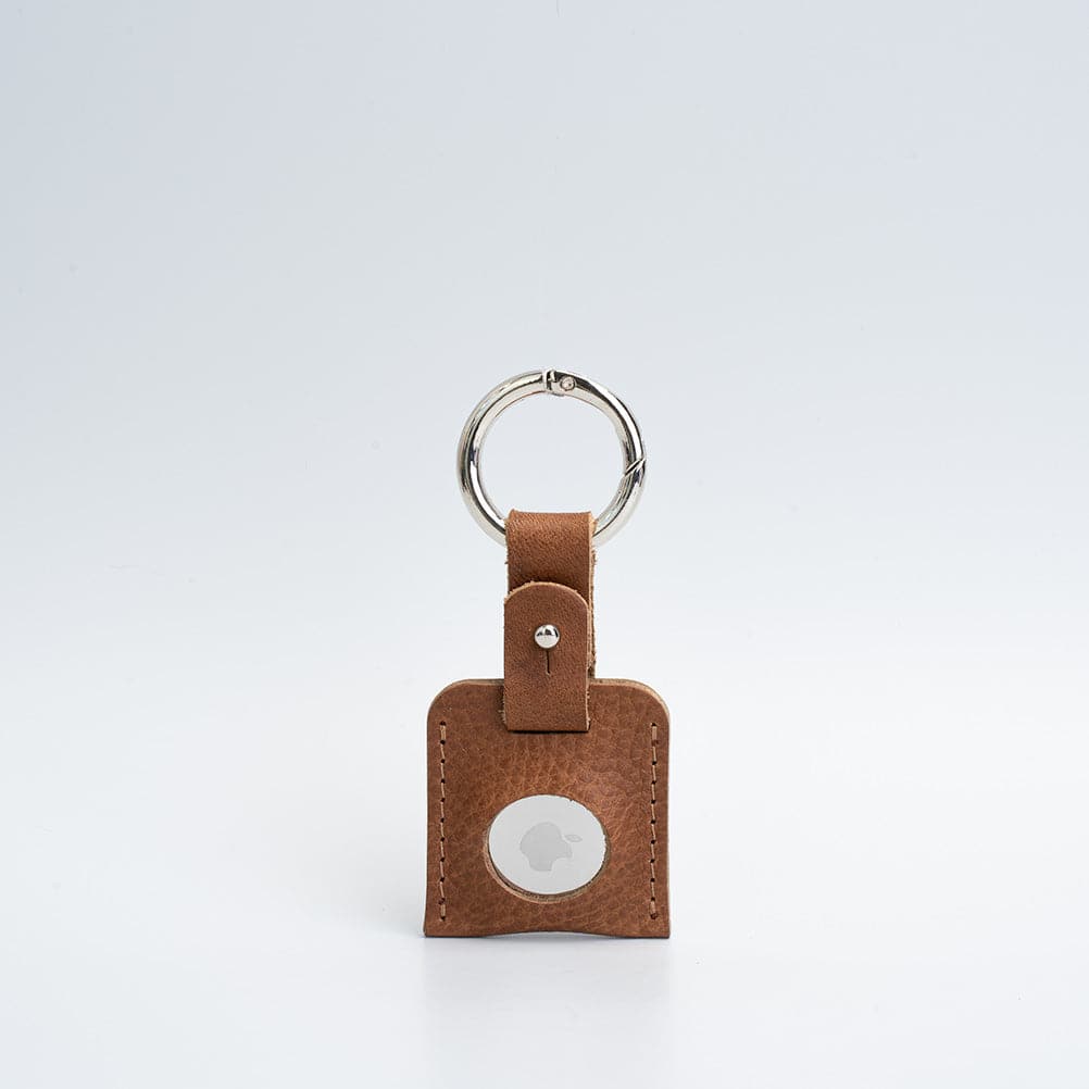 Leather AirTag Key Holder - The Minimalist – Geometric Goods