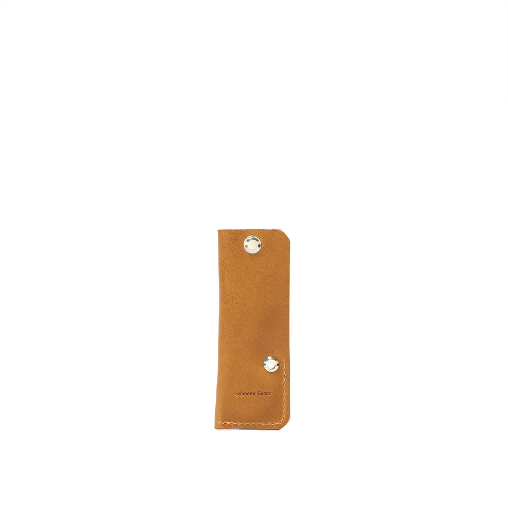 Leather AirTag key holder - The Minimalist - Geometric Goods