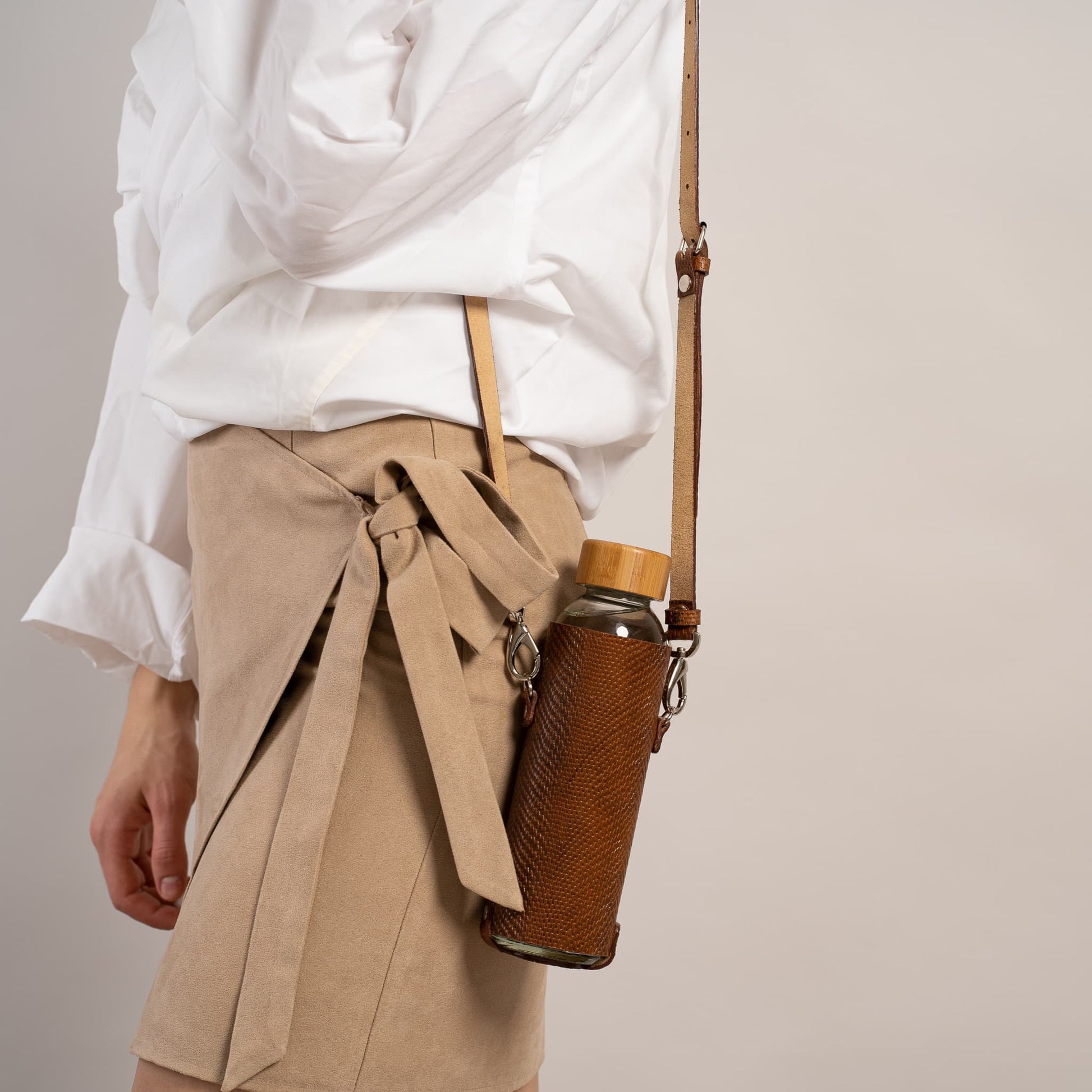 Beautifully Monogrammed Leather Crossbody handbag- South Africa