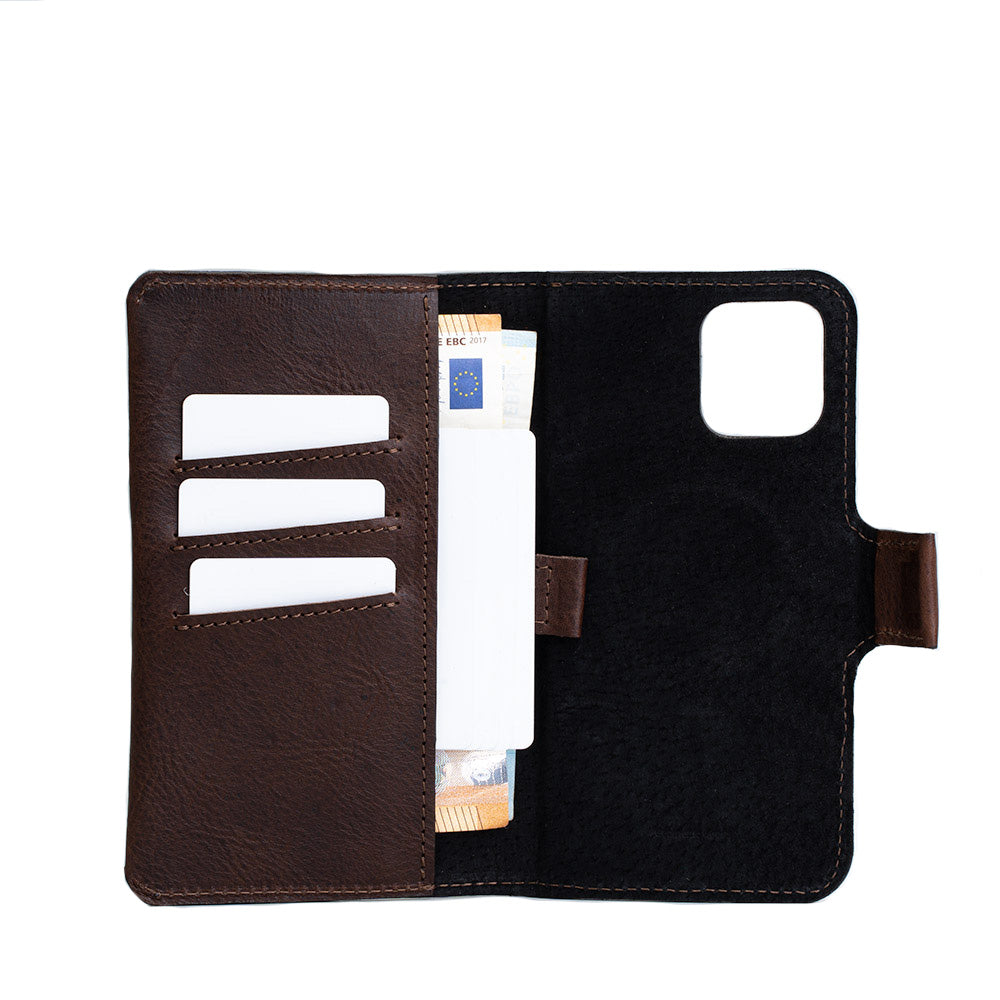 Leather wallet with MagSafe – Geometric Goods