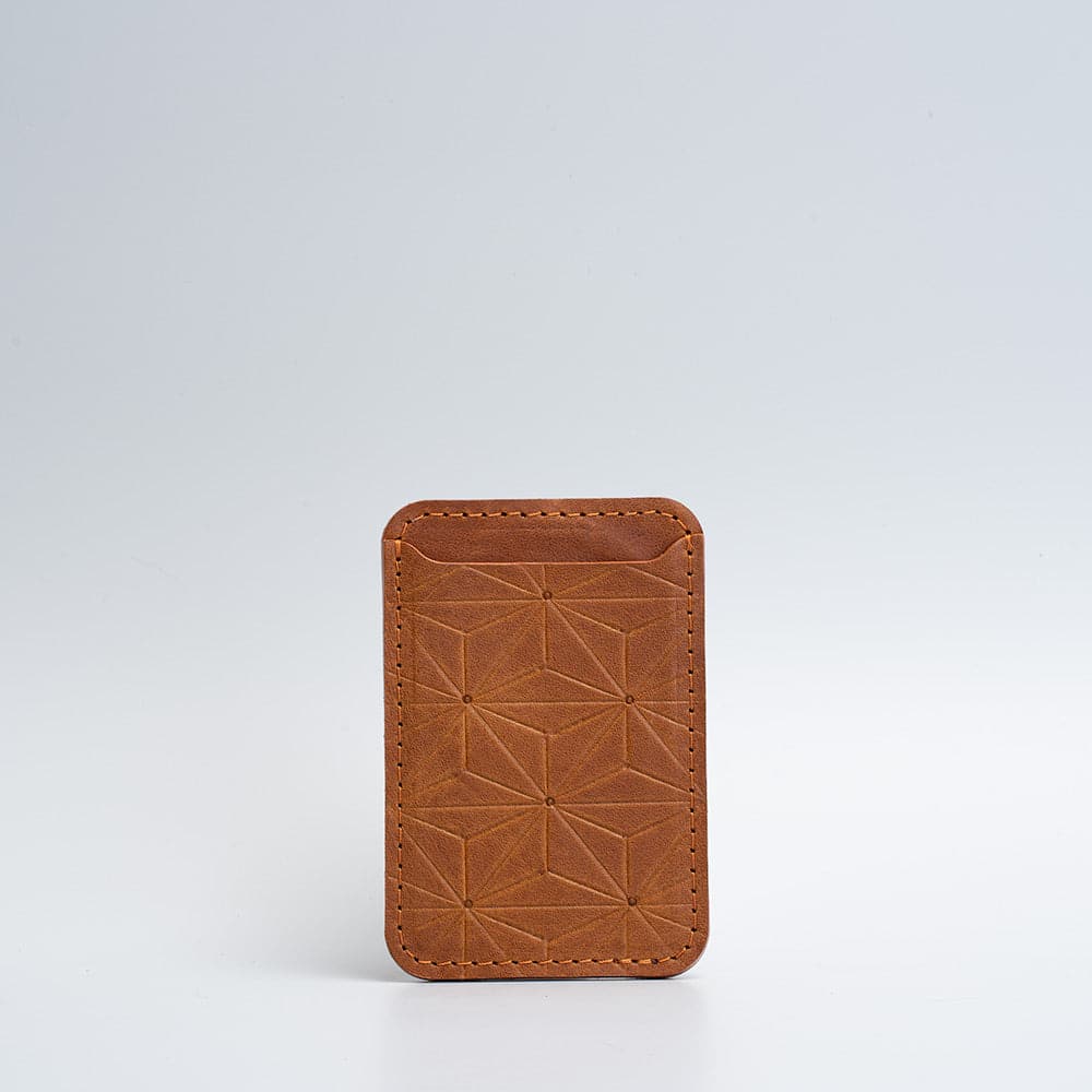 designer leather magsafe wallet