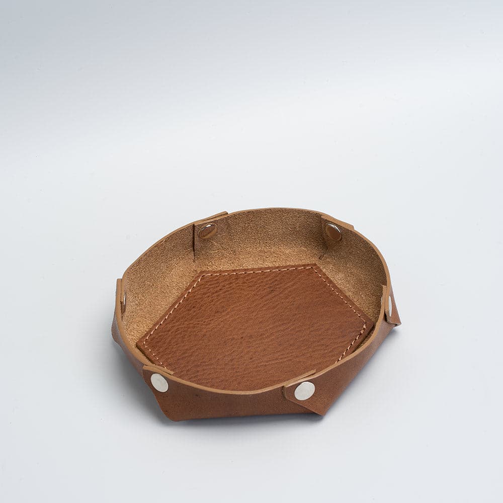 desk organizer brown