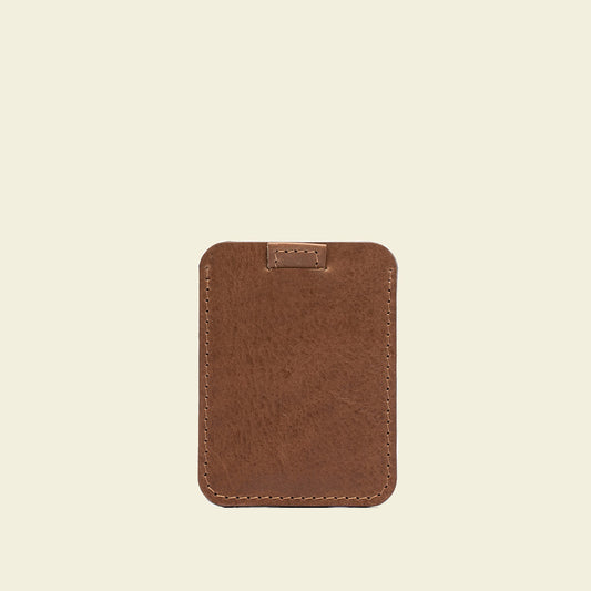 Full-grain leather cardholder - The Minimalist - Geometric Goods
