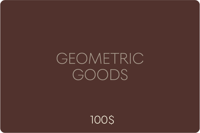 Geometric Goods Gift Card - Geometric Goods