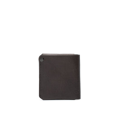 Gray billfold wallet with AirTag compatibility