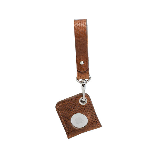 hermes airtag leather bag charm alternative