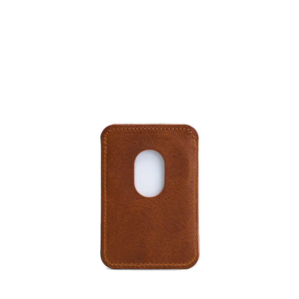 Leather MagSafe wallet - The Minimalist - Geometric Goods