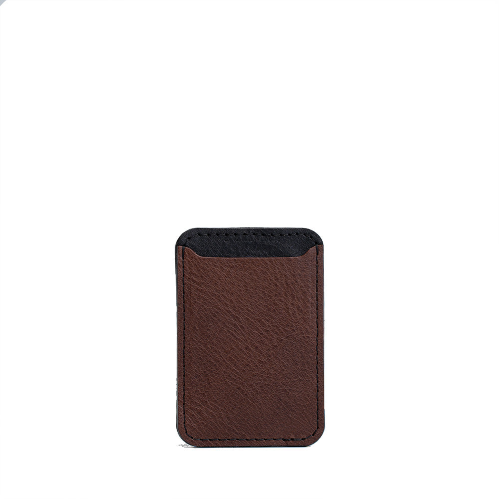 Leather wallet with Magsafe - Two colors - Geometric Goods