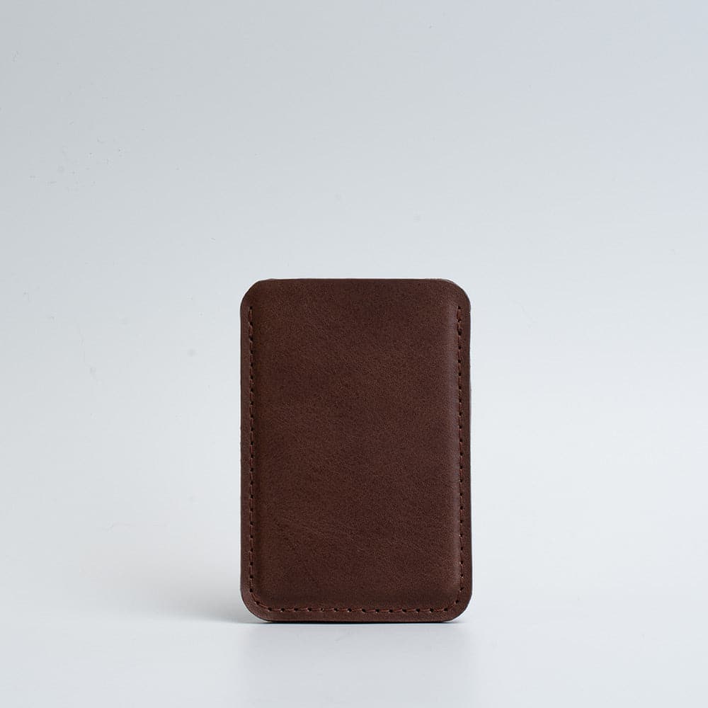 minimalist card holder with magsafe