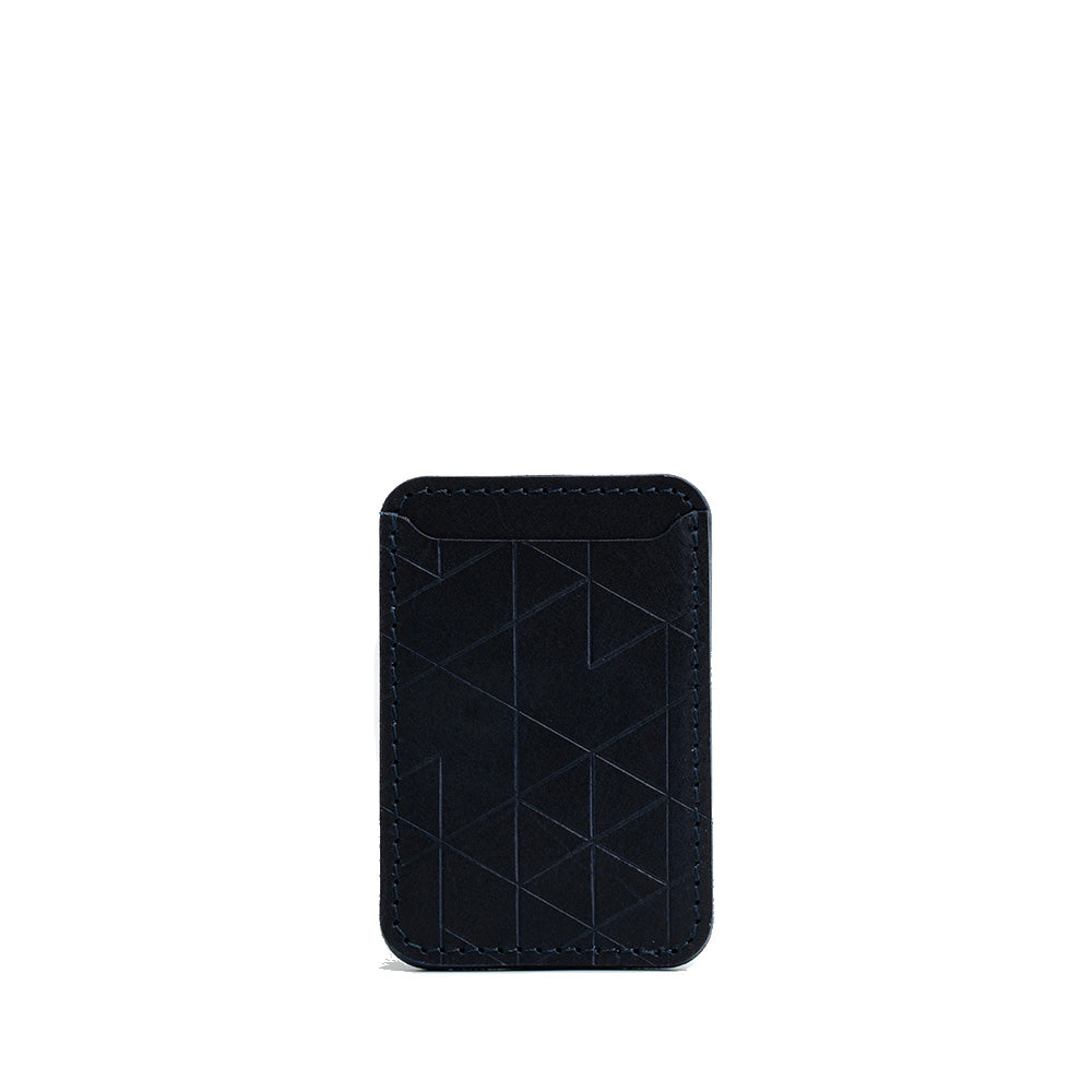 navy blue magsafe wallet for iPhone with strongest magsafe magnet