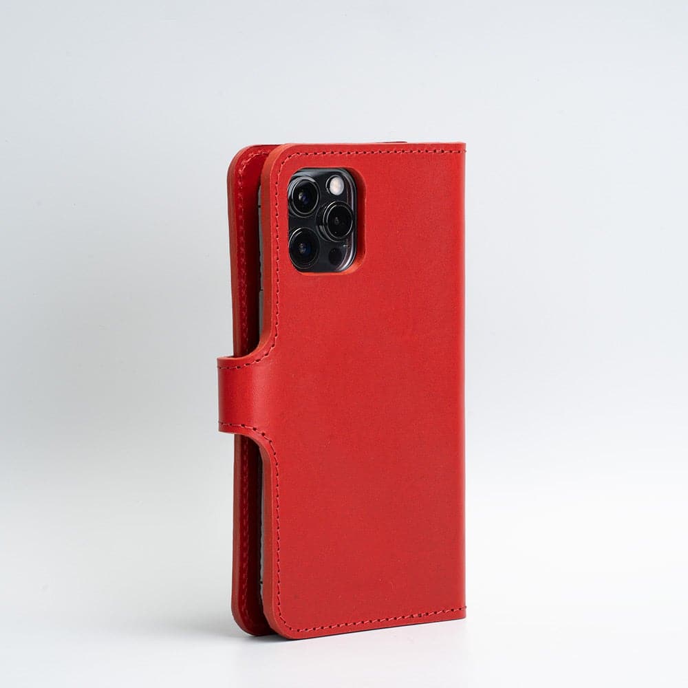red iphone 12 pro max folio