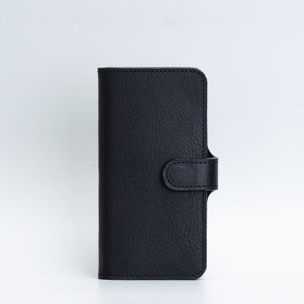 Full-grain Leather Folio Wallet with MagSafe - Spindly - Geometric Goods