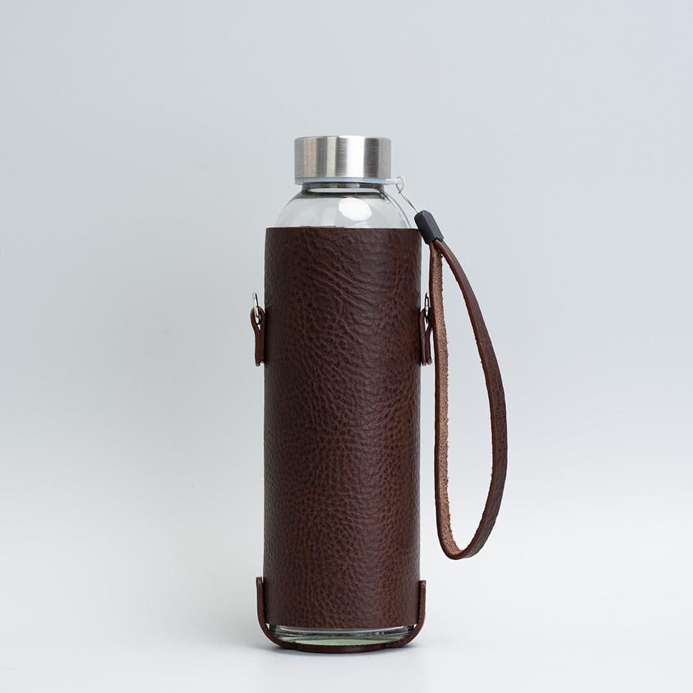 Leather insulated water bottle holder – WDS Saddlery